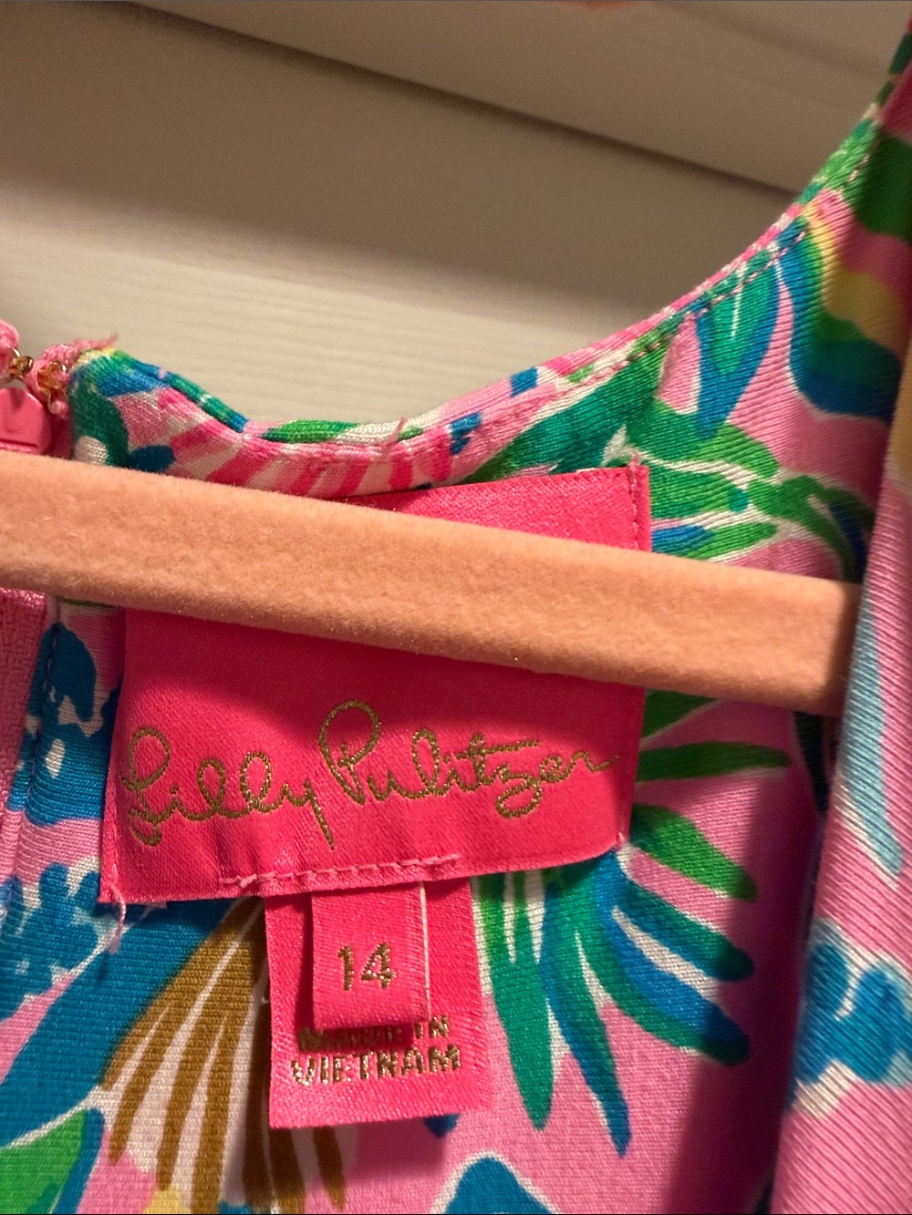 Lily Pulitzer Pink Tropical Floral Maxi Dress - Picture 2 of 4